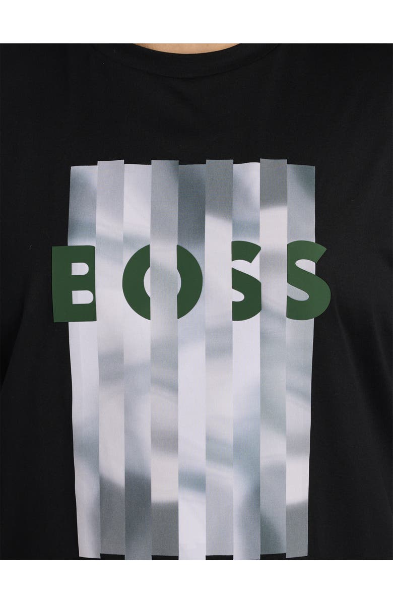 BOSS Big & Tall Tessin Graphic Tee, Alternate, color, Black
