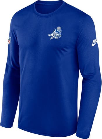 Nike Men's Nike Royal Dallas Cowboys Legend Small Logo Performance