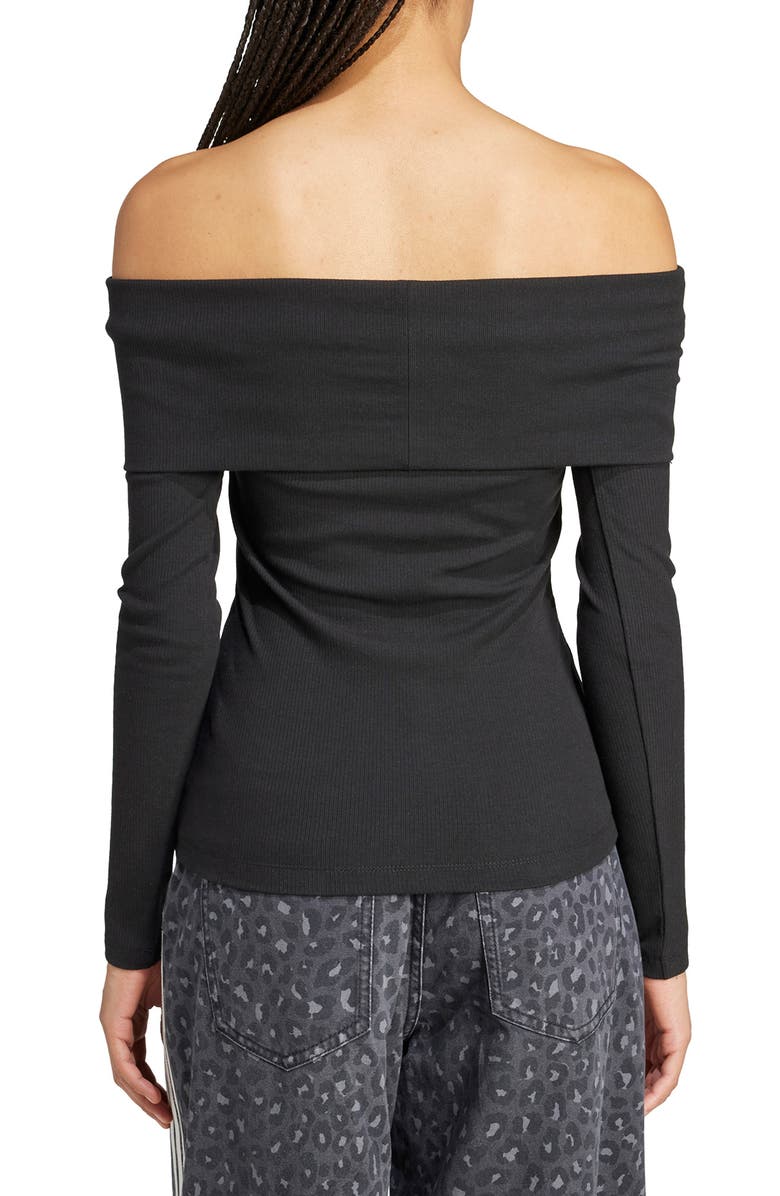 adidas Originals Campus 2000 Off the Shoulder Top, Alternate, color, 