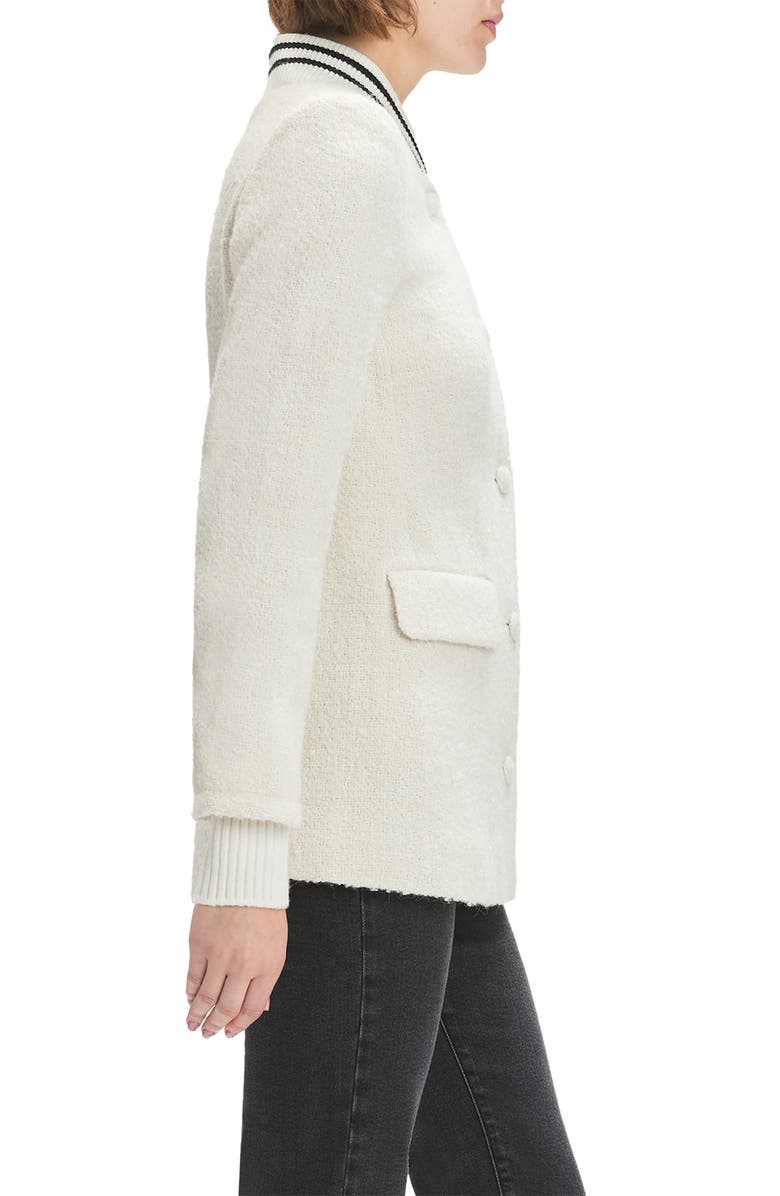 Favorite Daughter The Varsity Bouclé Blazer, Alternate, color, Ivory