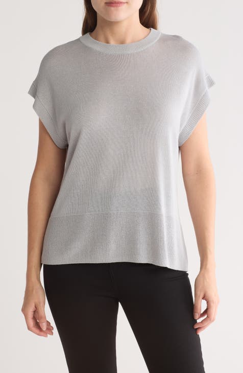 Crewneck Rib Sweater Top