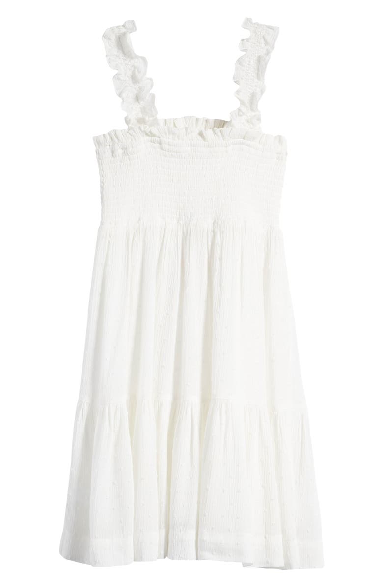 Walking on Sunshine Kids' Smocked Bodice Sundress, Alternate, color,