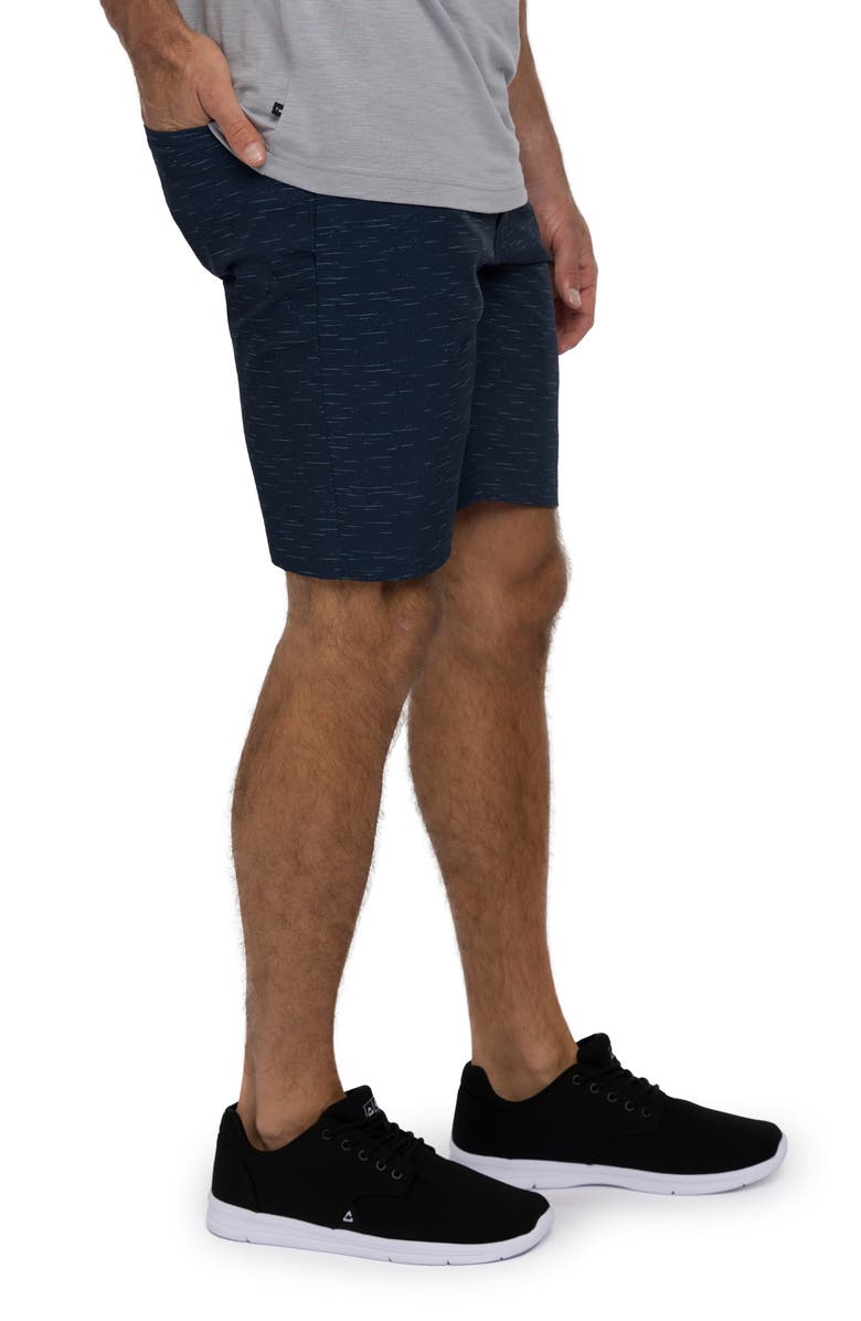 TravisMathew Solo Trip Shorts, Alternate, color, Dress Blues