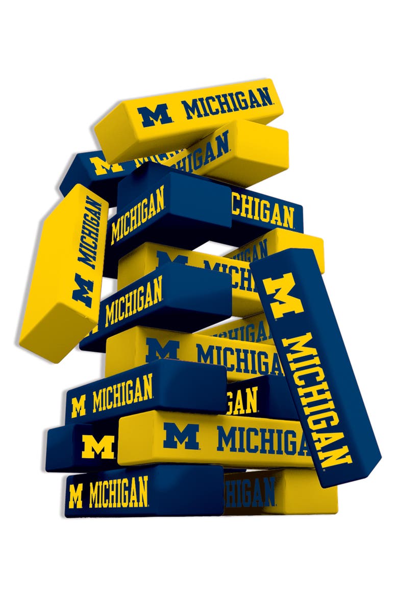 Michigan Wolverines Tumble Tower, Alternate, color, Multicolor