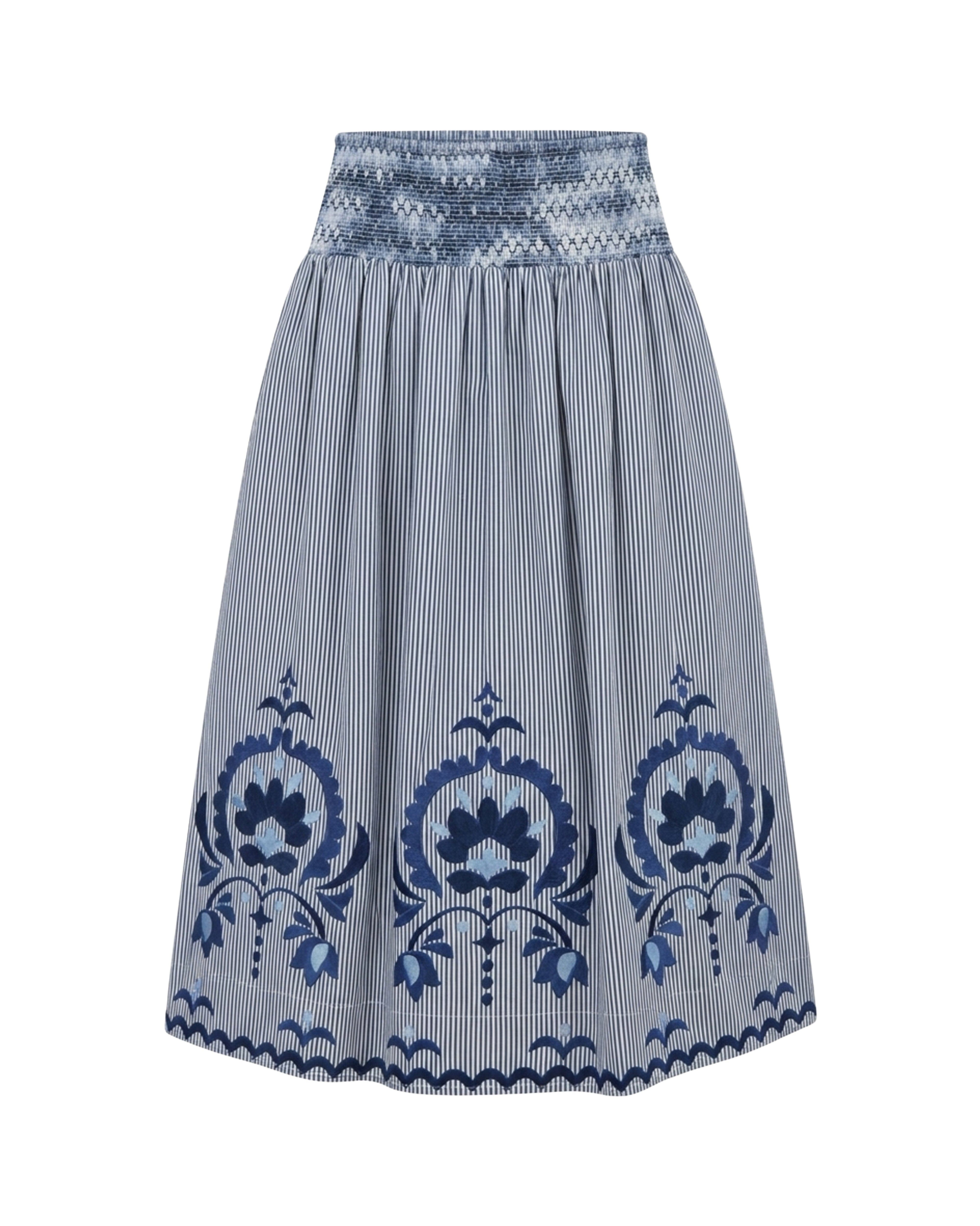 selected Parkside Floral Stripe