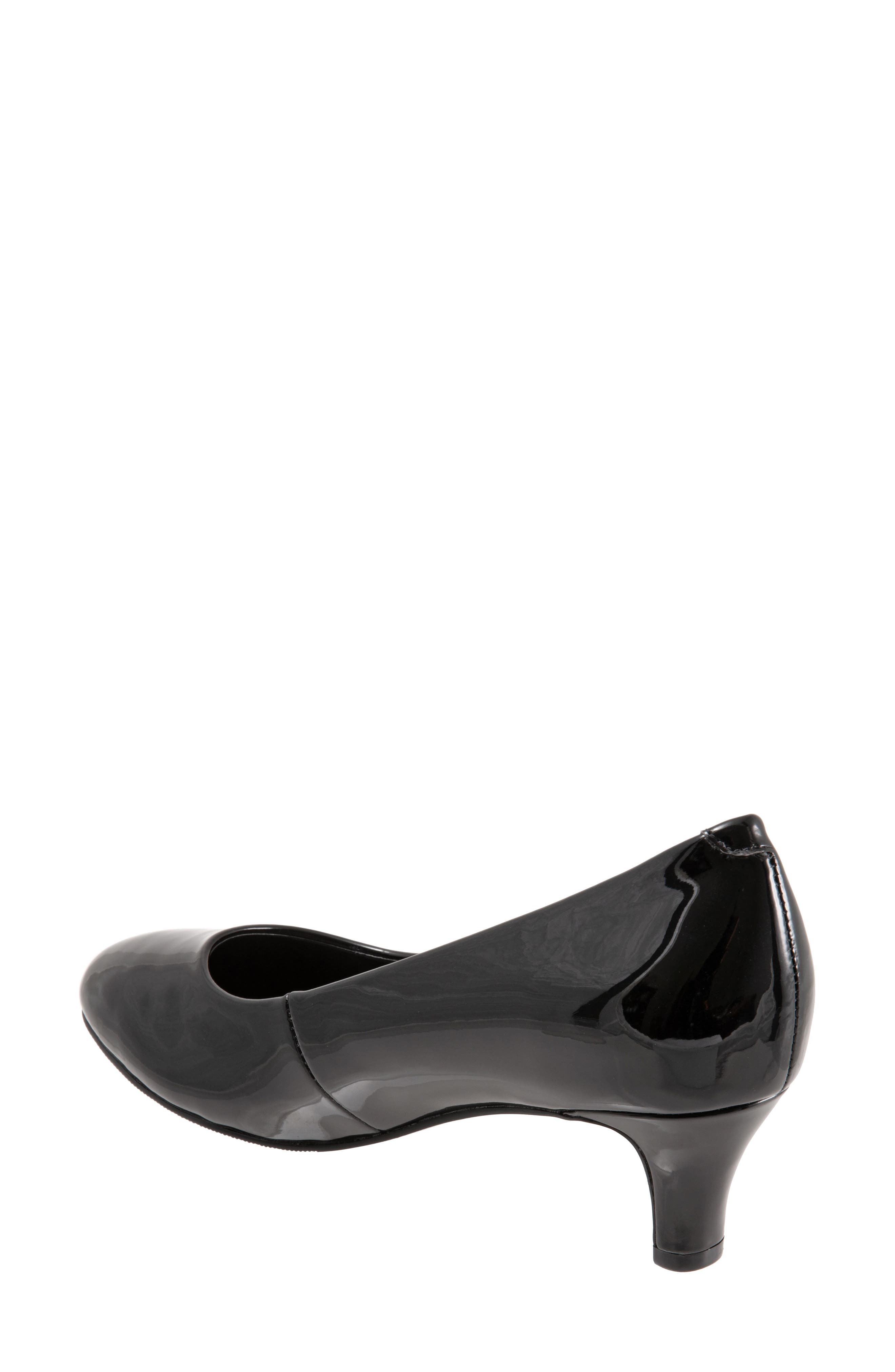 Fab Pump - Multiple Widths Available, Alternate, color, BLACK PATENT FAUX LEATHER