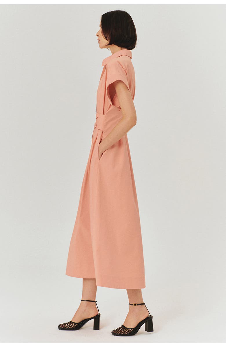 Exquise Samantha Midi Dress, Alternate, color, Pink