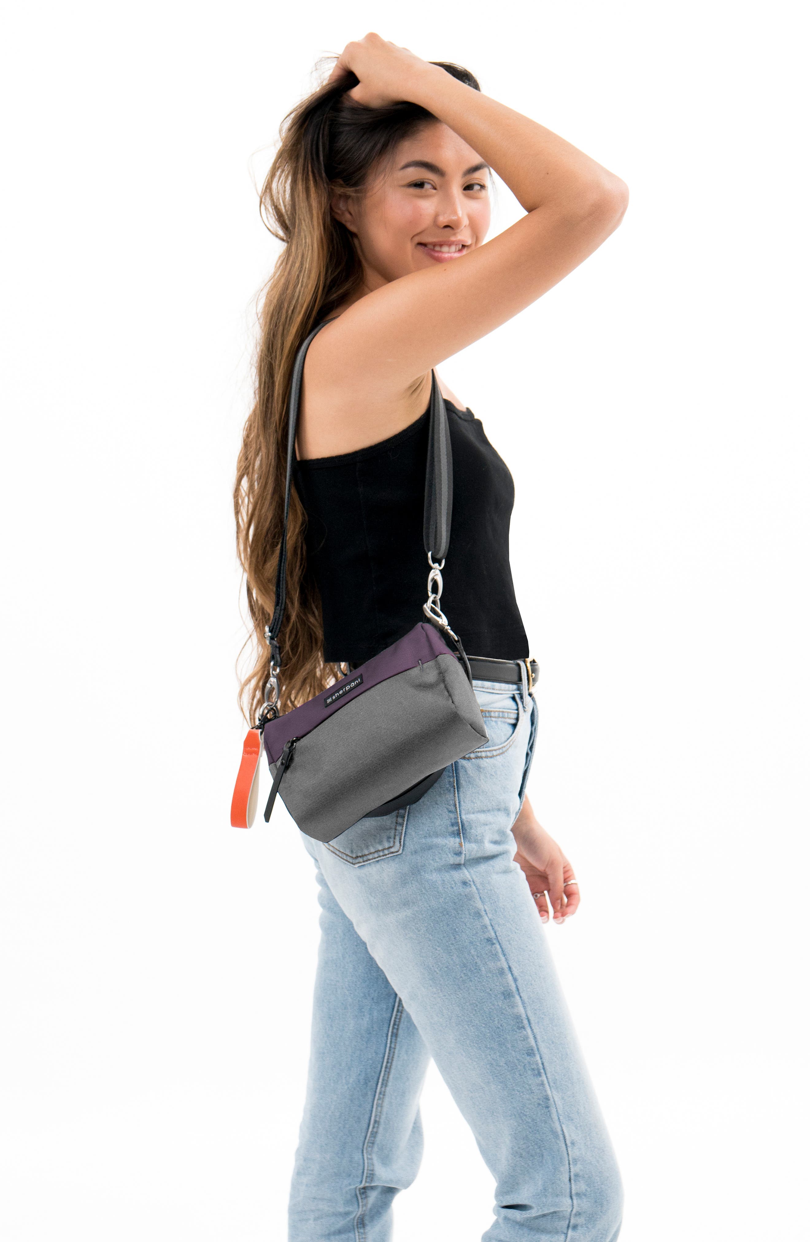 Mini Skye Convertible Crossbody Bag, Alternate, color, DAHLIA/ FLINT