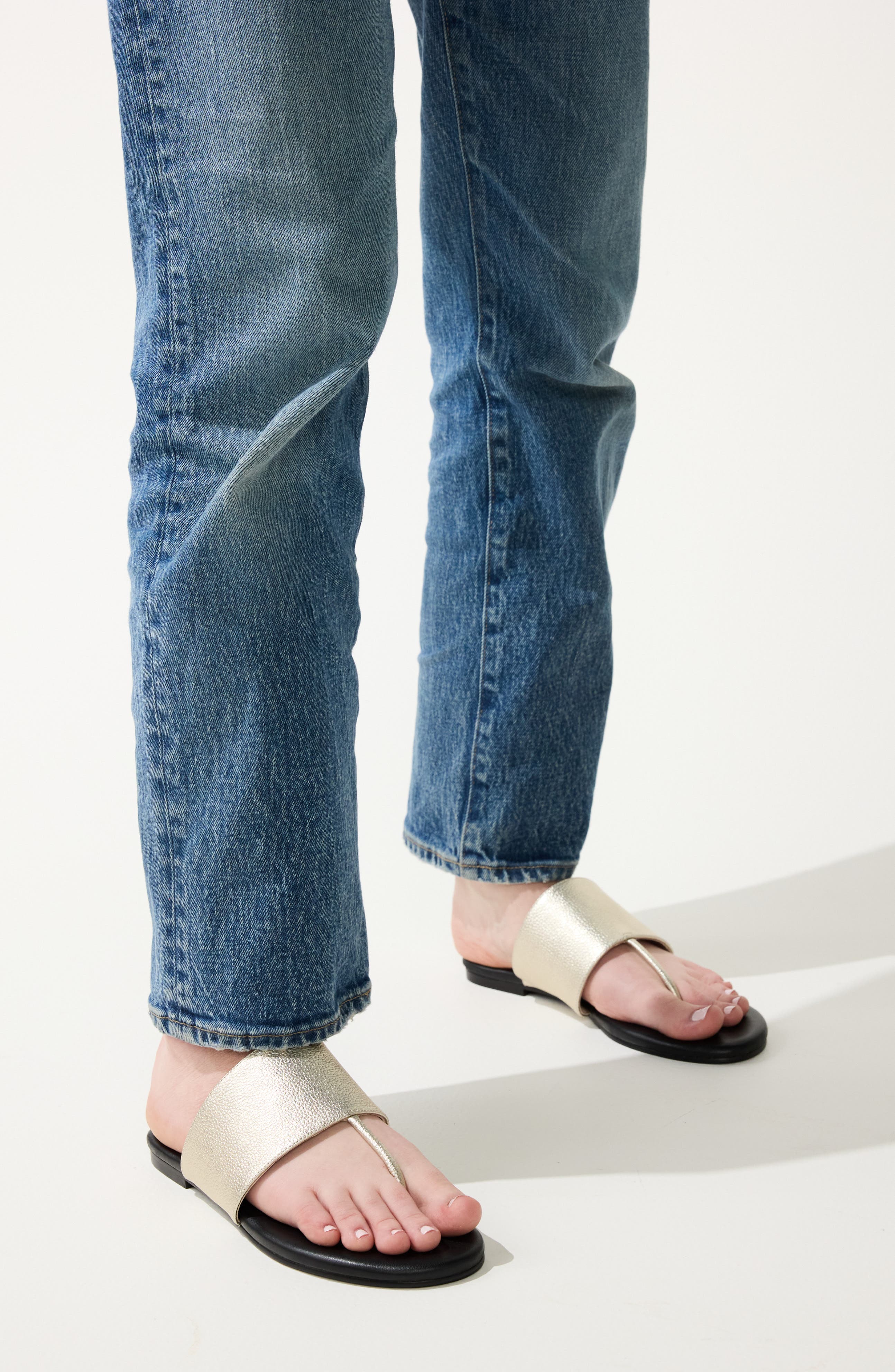 Ella Flip Flop, Alternate, color, GOLD