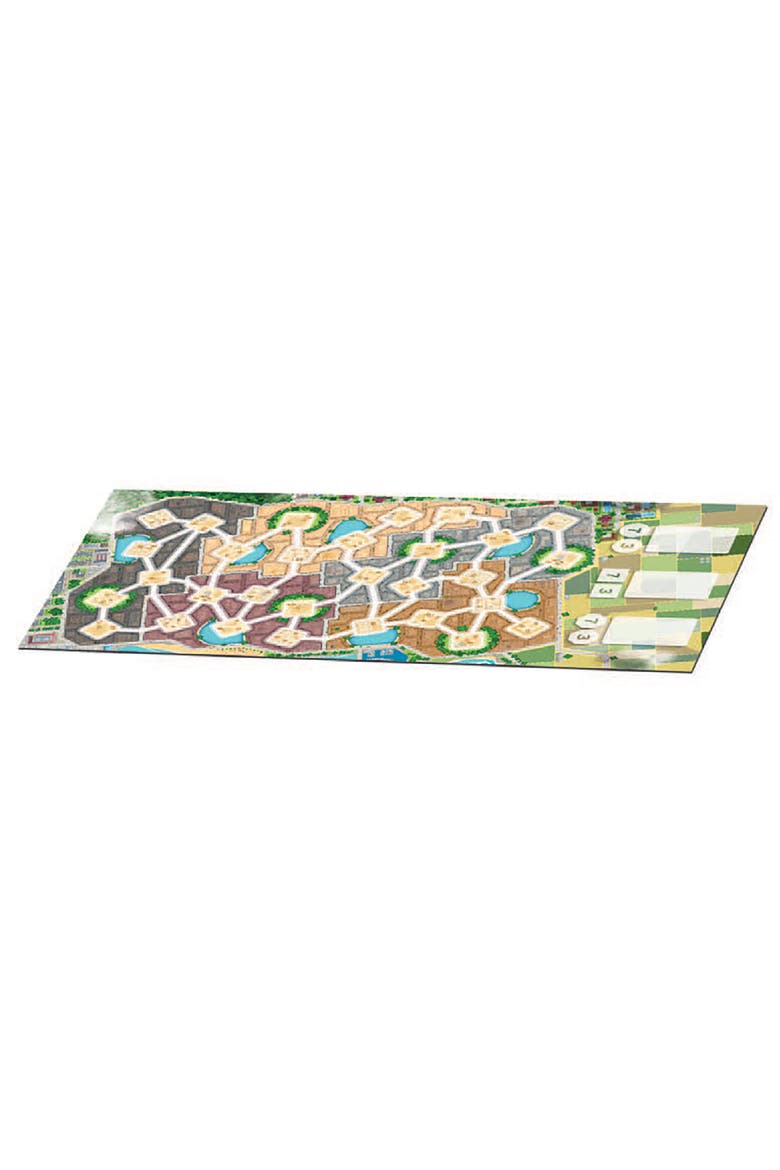 Tower Up City Building Board Game, Alternate, color, Multicolored