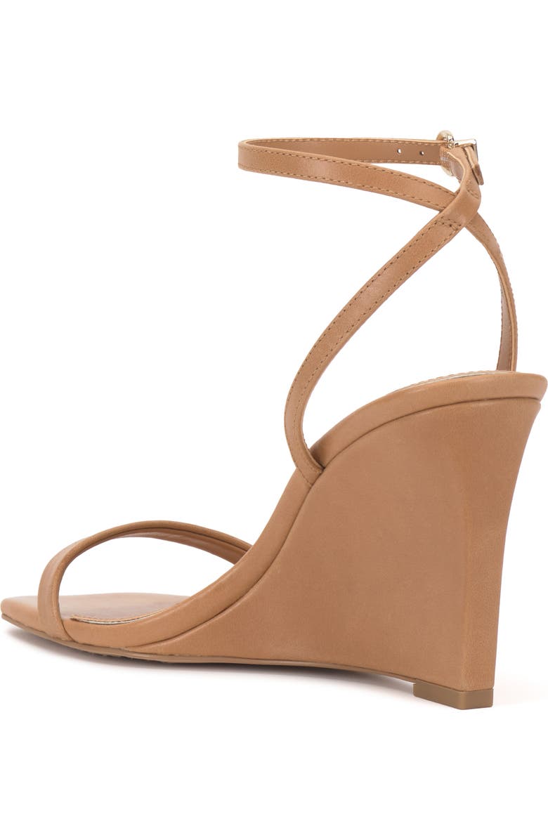Vince Camuto Ambee Ankle Strap Wedge Sandal, Alternate, color, Cortado