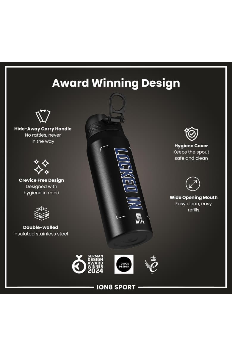 Ion8 NFL PA Thermal Steel ION8 Water Bottle - Locked in Series, Alternate, color, 4