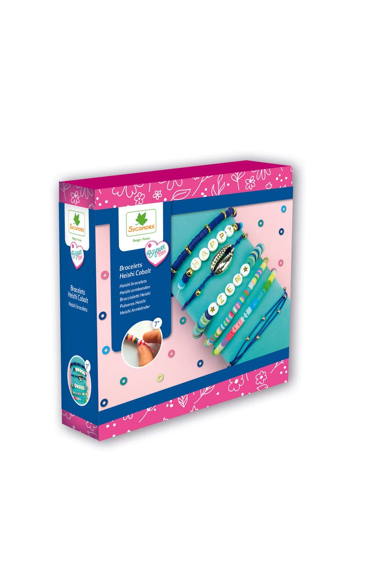 Sycomore Bijoux Box - S Heishi Beads Bracelets - Cobalt - 7y+, Main, color, Multicolor