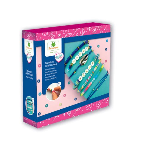 Bijoux Box - S Heishi Beads Bracelets - Cobalt - 7y+