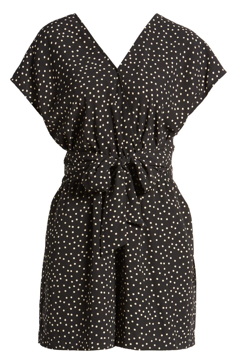 Chelsea28 Print Romper, Alternate, color, 