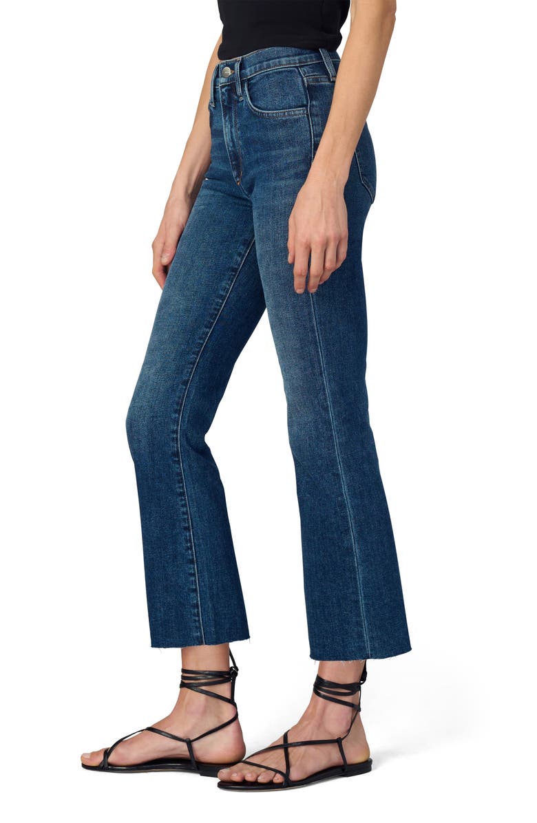Joe's Jeans The Callie Raw Hem High Waist Crop Bootcut Jeans, Alternate, color, Ovation