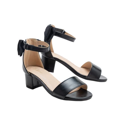 Tulleen Satin-finish Block-heels Sandals In Black