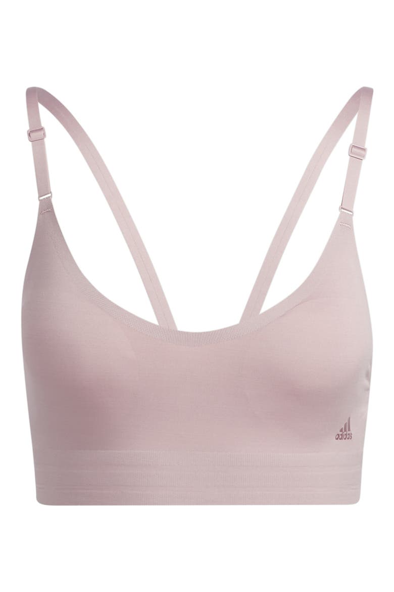 Pure Lounge Recycled Nylon Blend Sports Bra, Alternate, color, MAGIC MAUVE