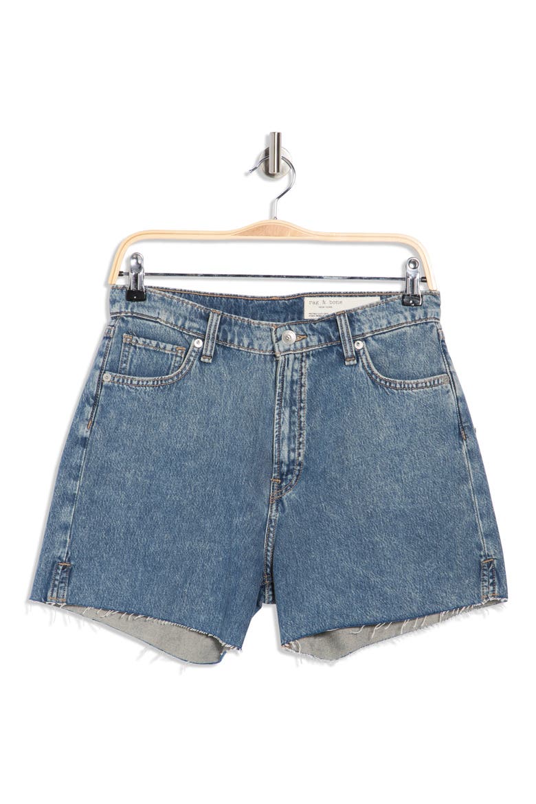 Retro Denim Cutoff Shorts, Alternate, color, EASTON