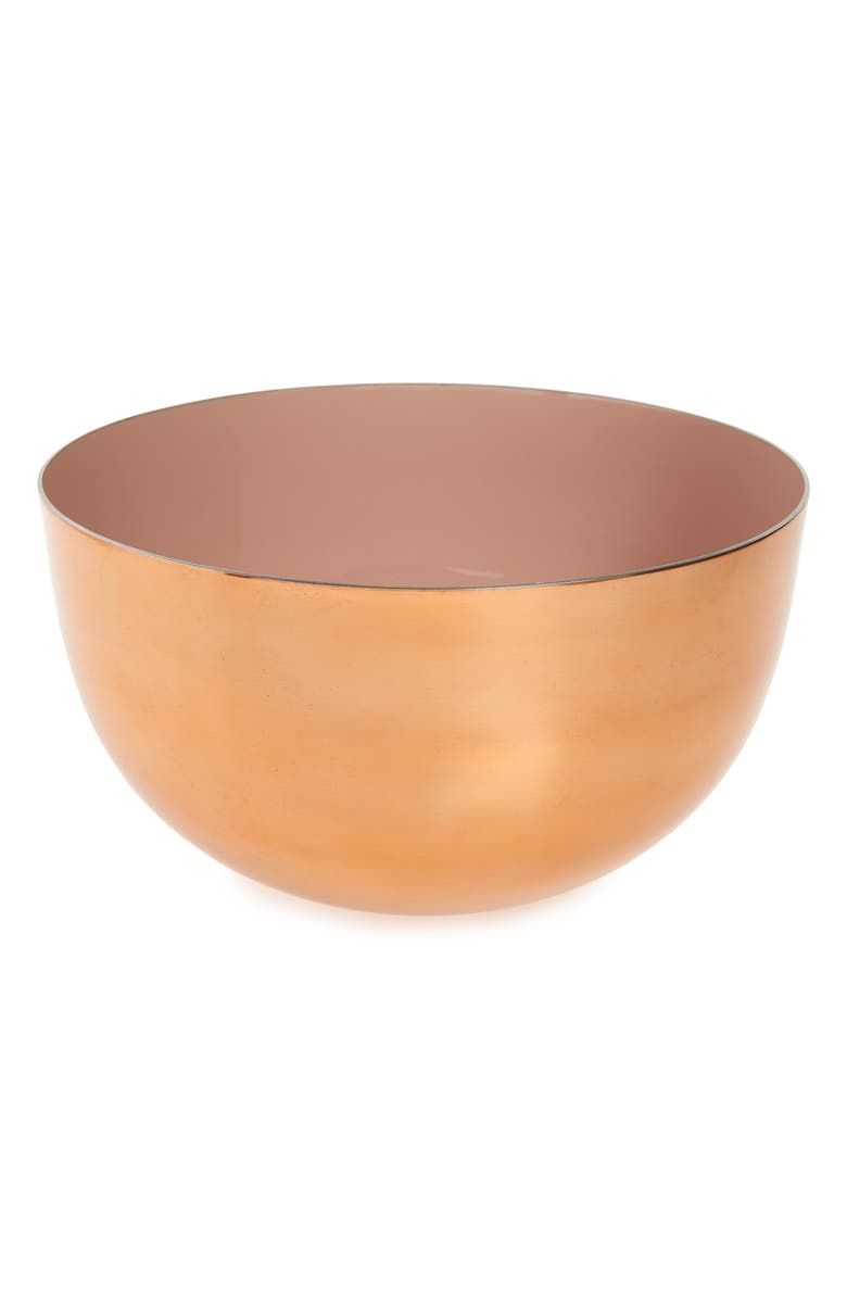 NORDSTROM AT HOME Large Enamel & Metal Bowl, Main, color,