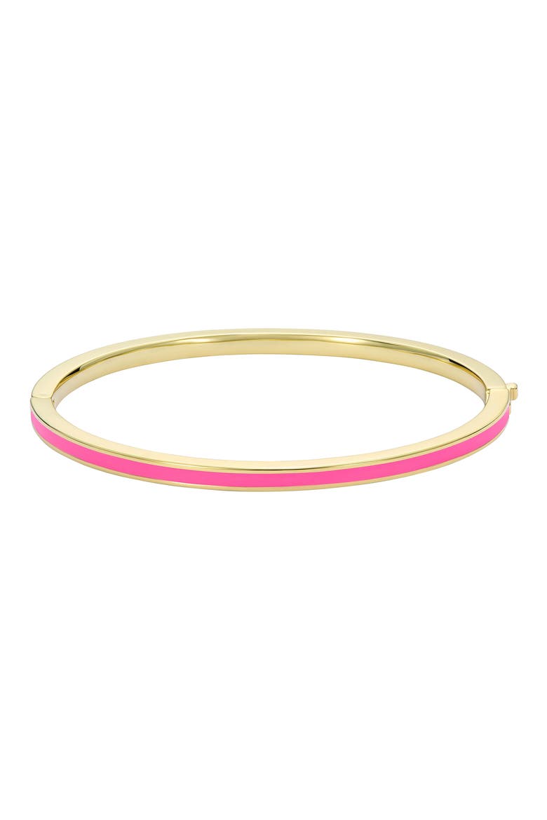 Rolo Classic Color Hinge Bracelet, Alternate, color, GOLD/PINK