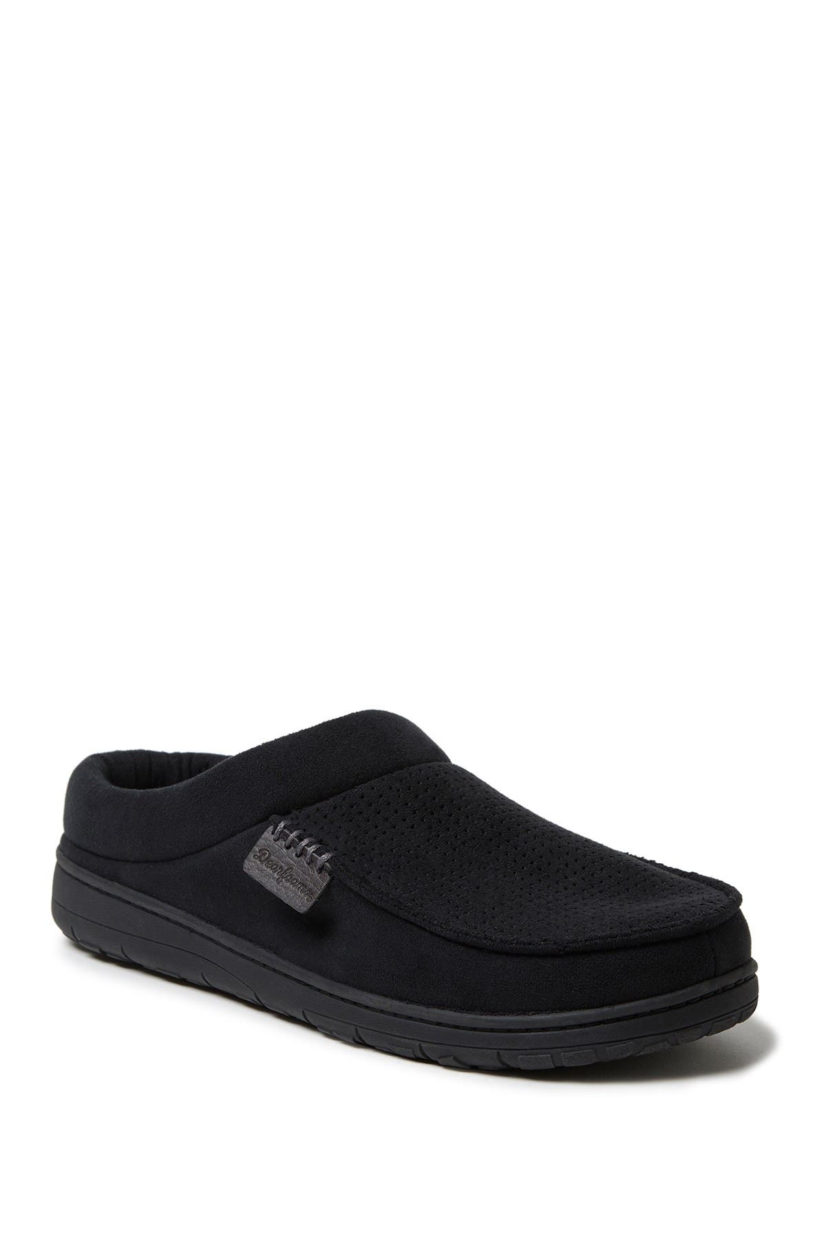 DEARFOAMS Perforated Microsuede Clog, Main, color, 