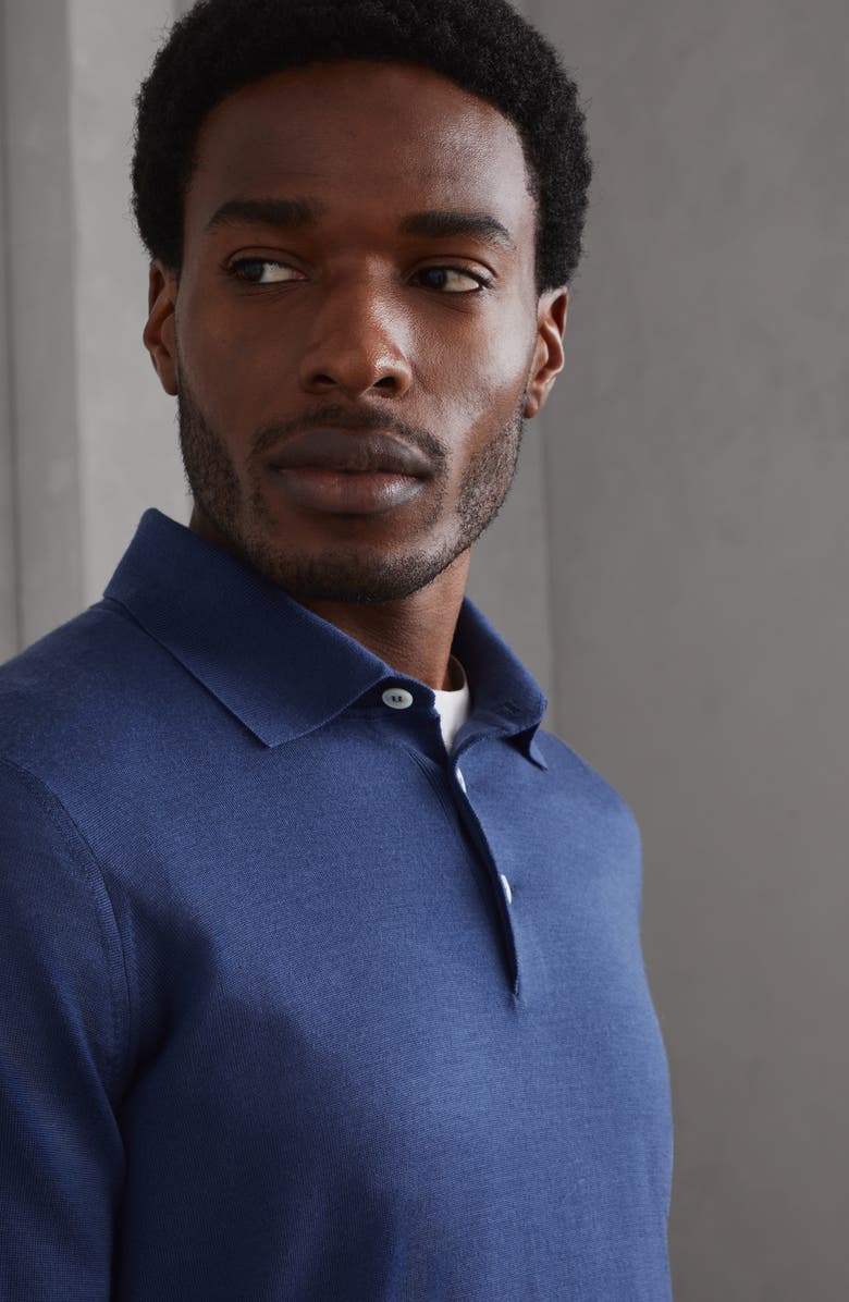 Brunello Cucinelli Polo-style sweater, Alternate, color, 