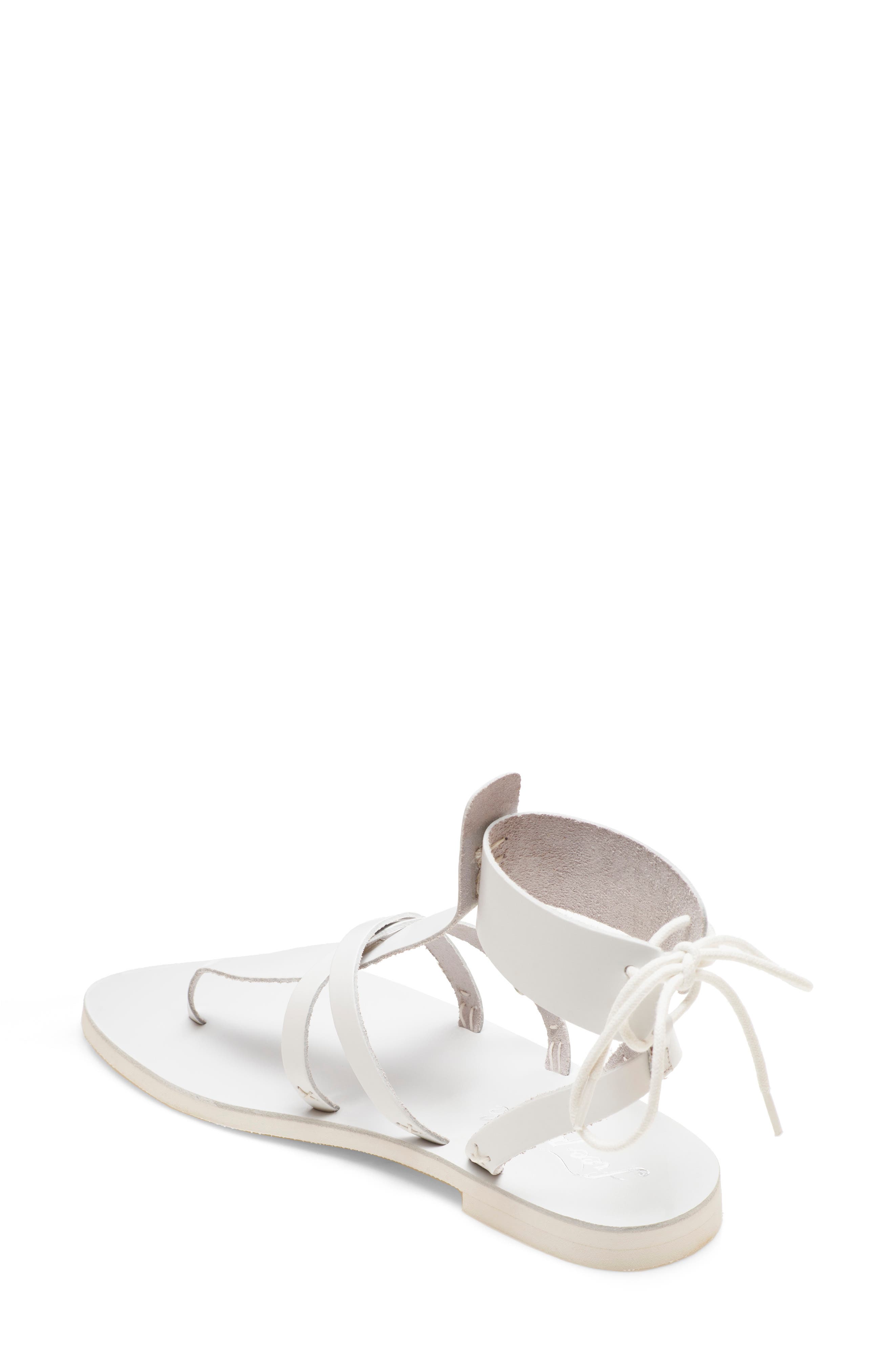 Vacation Day Sandal, Alternate, color, WHITE LEATHER