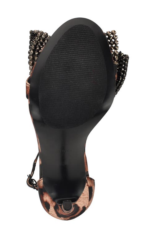 Nine West Tansie Ankle Strap Sandal In Brown