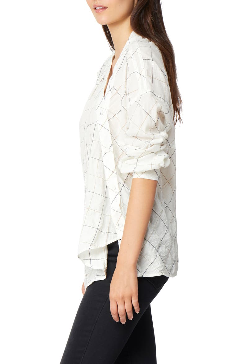 Daphne One Shoulder Cotton Top, Alternate, color, WHITE WHISPER
