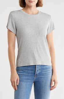 Sweet Romeo Ribbed Crewneck T-Shirt