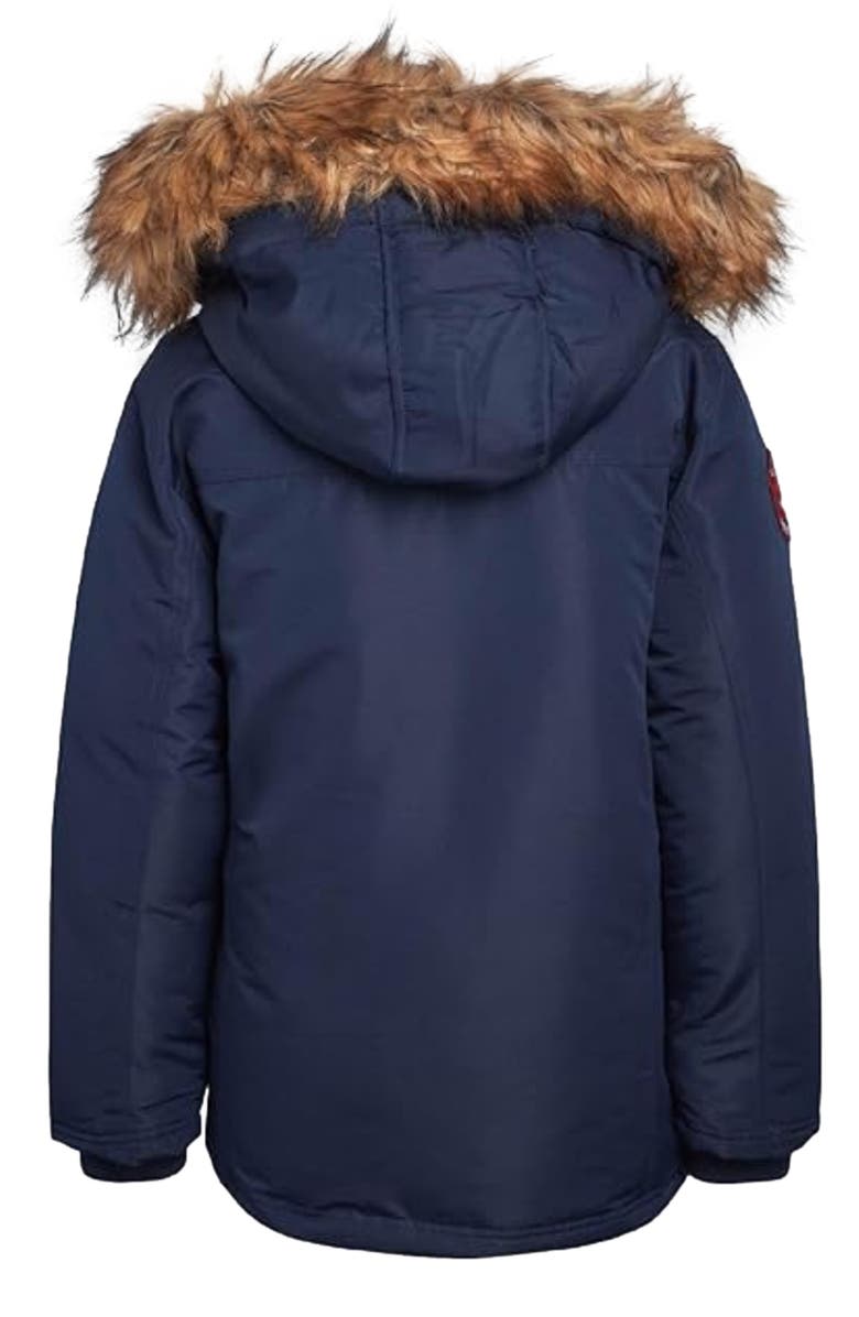 CANADA WEATHER GEAR Boys' Heavyweight Winter Ski Jacket, Alternate, color, Navy