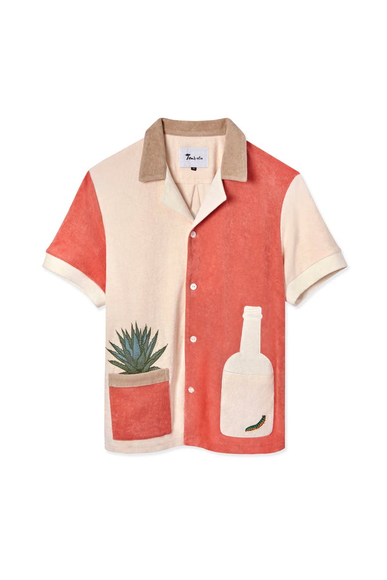 '¡Gusanito!' Cabana Top, Main, color, Parchment/Pink Adobe