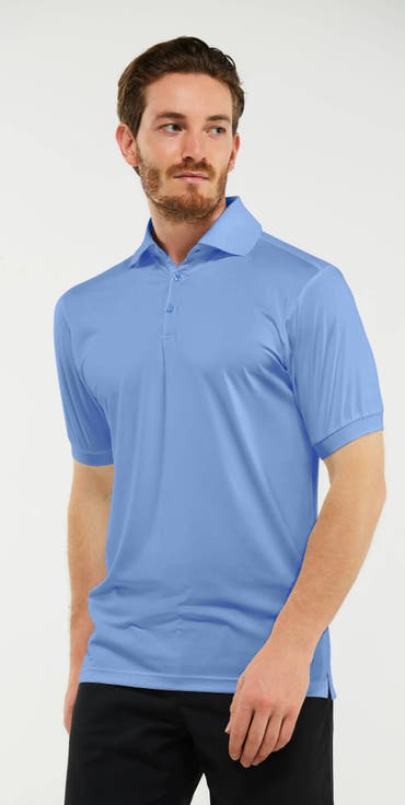 Lightweight Performance Stretch Golf Polo Shirt