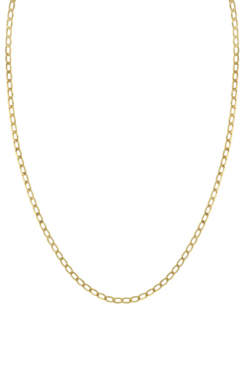 Bony Levy 14K Gold Elongated Rolo Chain Necklace, Main, color, 14K Yellow Gold