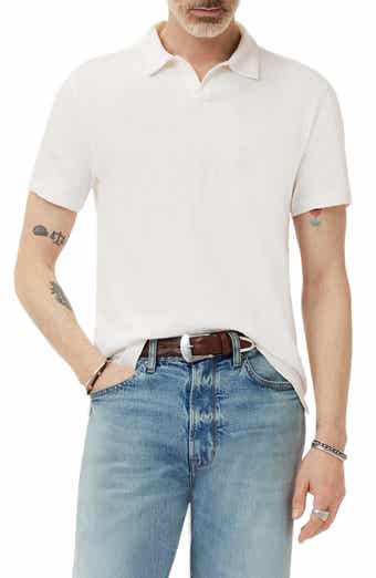 John Varvatos Zion Jacquard Cotton Polo