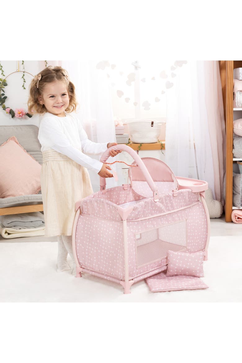 Doll Multi-Bed Care Center Fits 18" Dolls, Ages 3+, Alternate, color, Multicolored
