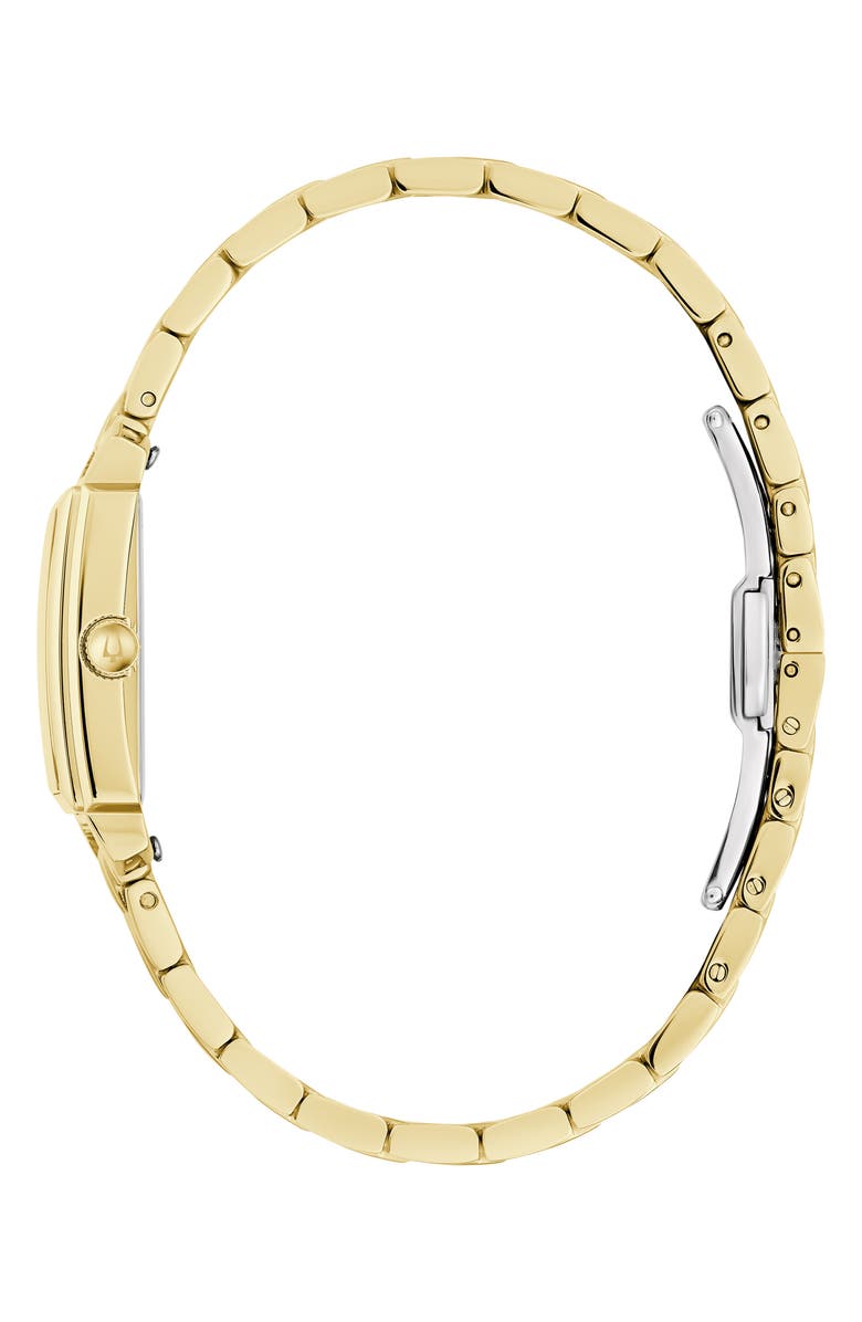 BULOVA Sutton Mother-of-Pearl Bracelet Watch, 21mm, Alternate, color, Gold-Tone