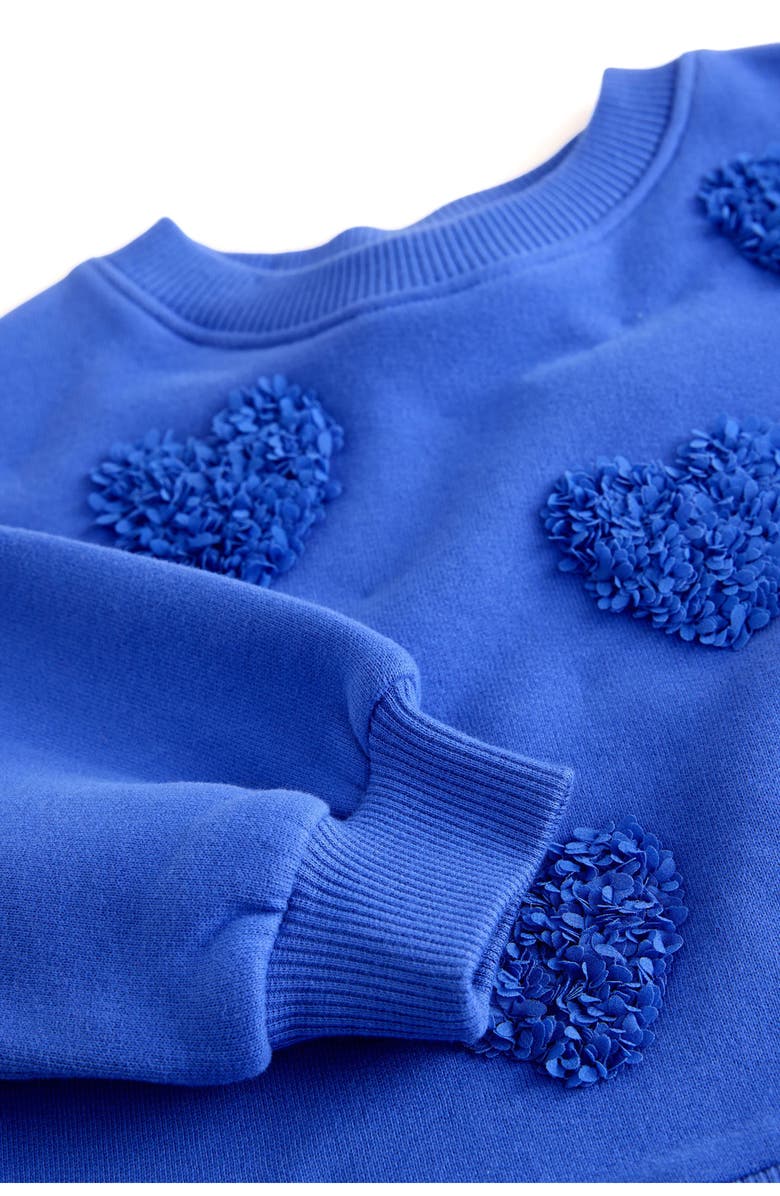 NEXT Kids' Heart Sweater & Skirt Set, Alternate, color, Blue