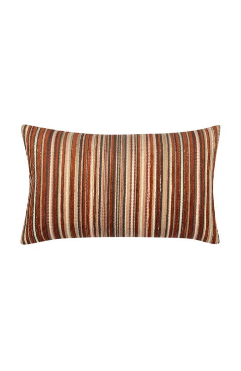 Plush Velvet Indoor & Outdoor Woven Accent Pillow