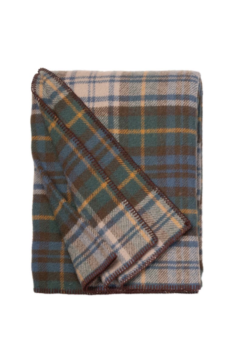 Prince of Scots Highland Tweeds Big Throw, Main, color, Antique Dress Gordon