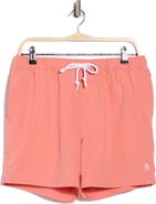 Original Penguin Solid 5-Inch Swim Trunks