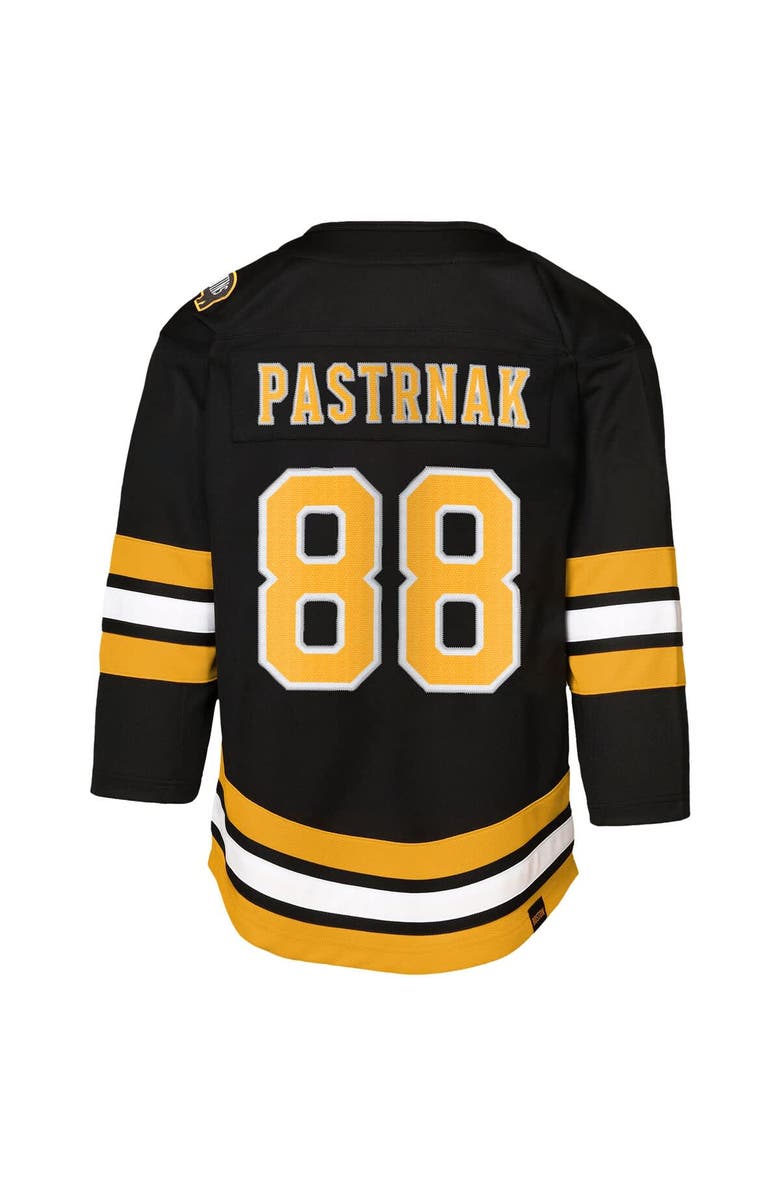 Outerstuff Preschool David Pastrnak Black Boston Bruins Home Replica Player Jersey, Alternate, color, Black