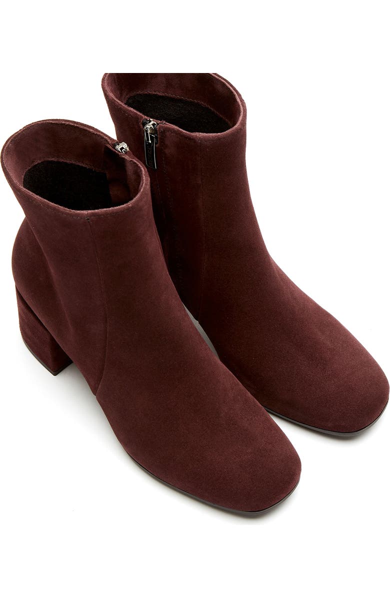 La Canadienne Joanie City Dry<sup>™</sup> Waterproof Bootie, Alternate, color, Wine Suede