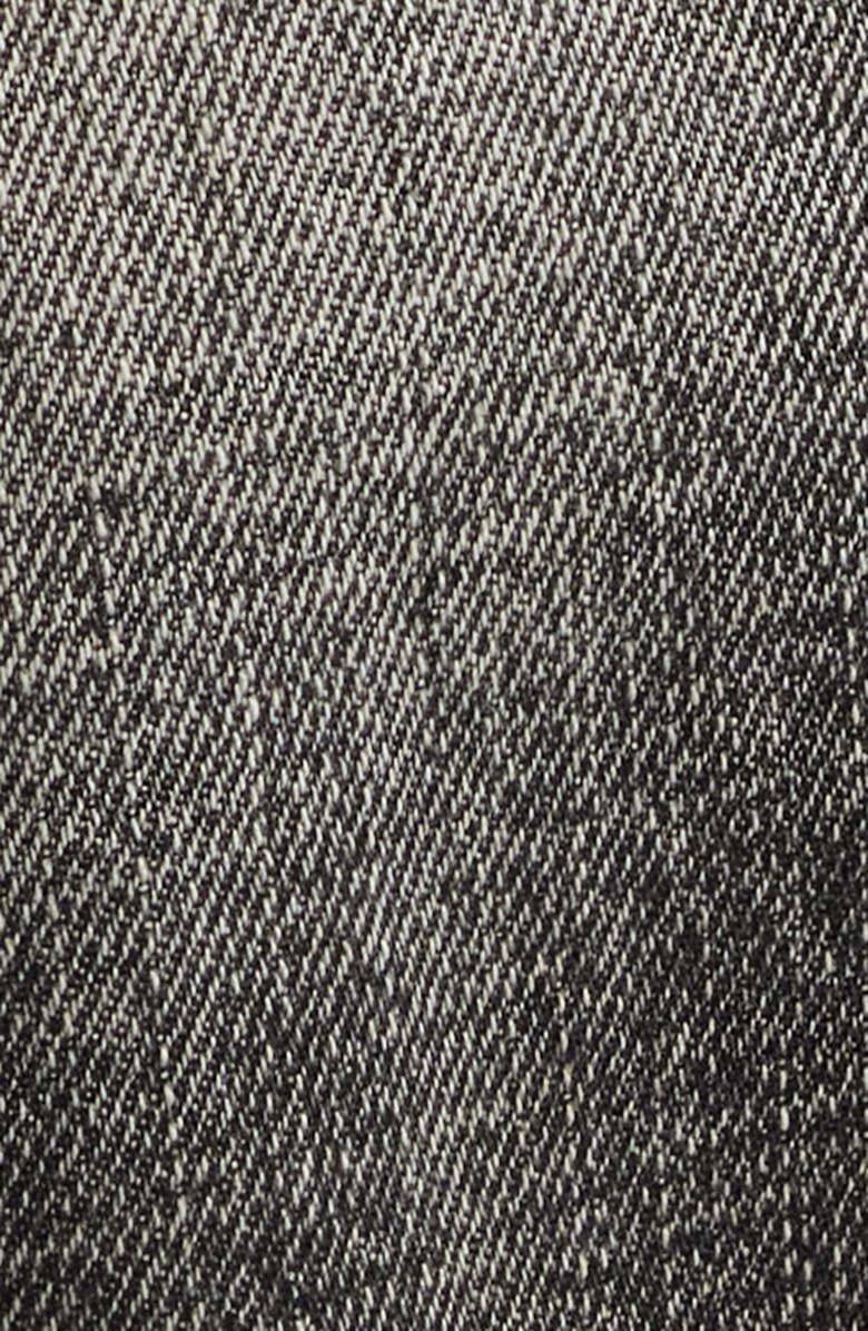 RtA Jonas Distressed Loose Straight Leg Jeans, Alternate, color, Ash Storm Side Cross