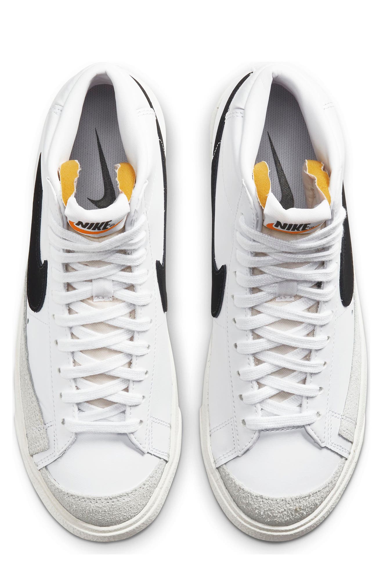 Nike Blazer Mid '77 Sneaker, Alternate, color, 100 White/Black