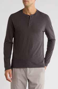 Vince Long Sleeve Henley T-Shirt