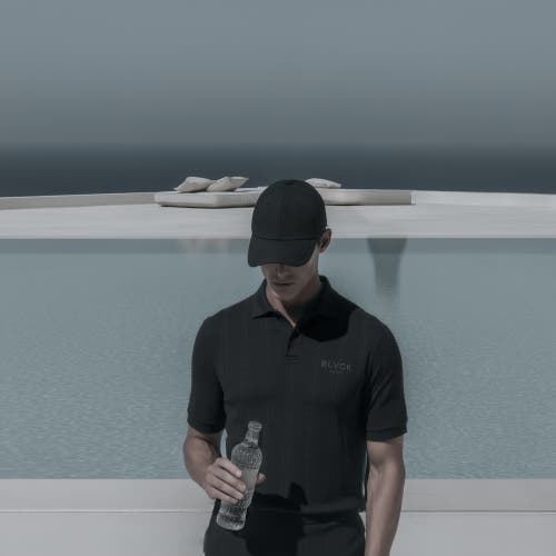 Blvck Classic Polo Shirt In Black