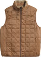 TAION Reversible High Pile Fleece & 800 Fill Power Down Quilted Vest