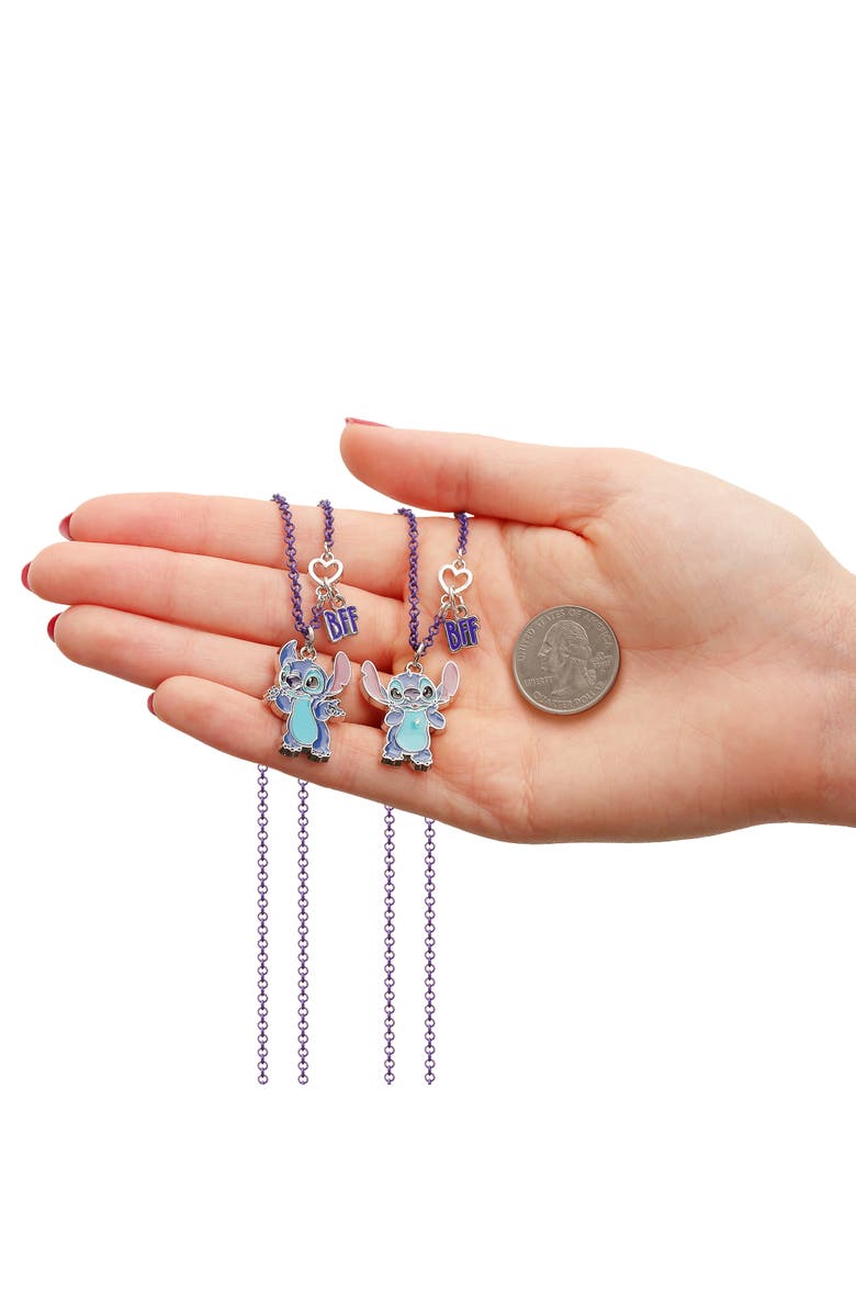 Disney Stitch BFF Necklace, Set of 2, Alternate, color, 